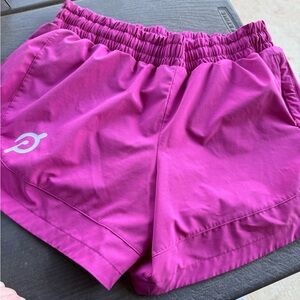 Peloton Hot Pink Women's Athletic Shorts
